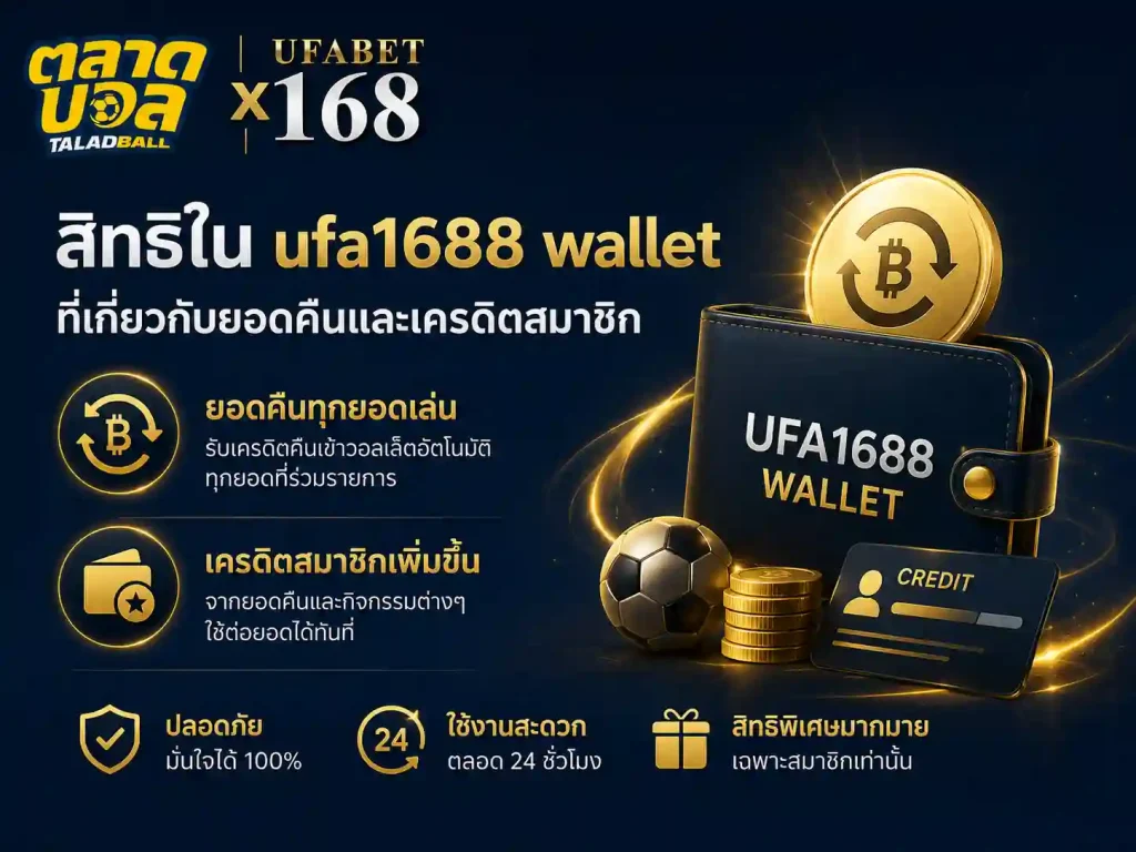 สิทธิใน ufa1688 wallet