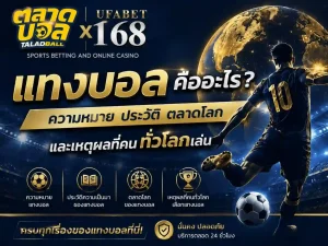 แทงบอล คืออะไร ความหมาย ประวัติ ตลาดโลก และเหตุผล