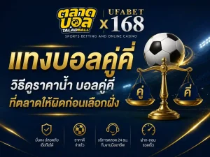 แทงบอลคู่คี่ และวิธีดู บอลคู่คี่
